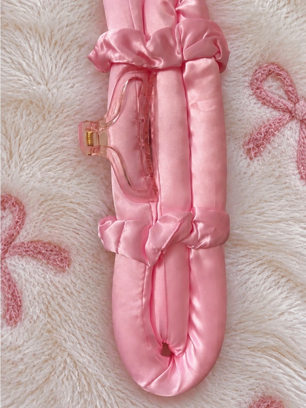 Pink Heatless Curling Rod Set - Picture 2 of 2